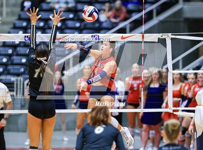 Thumbnail 3 in Wimberley vs. Eagle Mountain (UIL 4A D2 Volleyball Final) photogallery.
