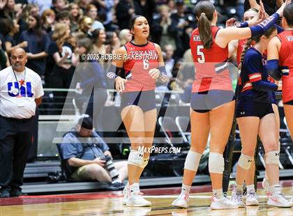 Thumbnail 2 in Wimberley vs. Eagle Mountain (UIL 4A D2 Volleyball Final) photogallery.