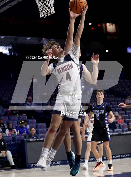 Thumbnail 3 in Desert Christian vs Benson (MLK Basketball Classic) photogallery.