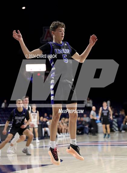 Thumbnail 2 in Desert Christian vs Benson (MLK Basketball Classic) photogallery.