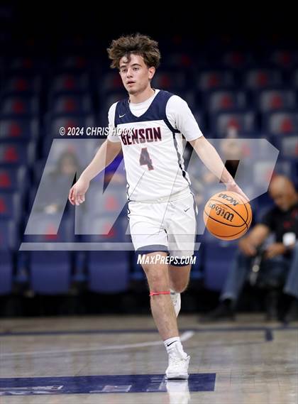 Thumbnail 2 in Desert Christian vs Benson (MLK Basketball Classic) photogallery.