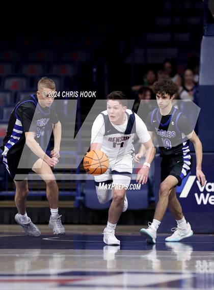 Thumbnail 2 in Desert Christian vs Benson (MLK Basketball Classic) photogallery.