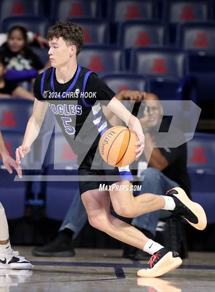 Thumbnail 3 in Desert Christian vs Benson (MLK Basketball Classic) photogallery.