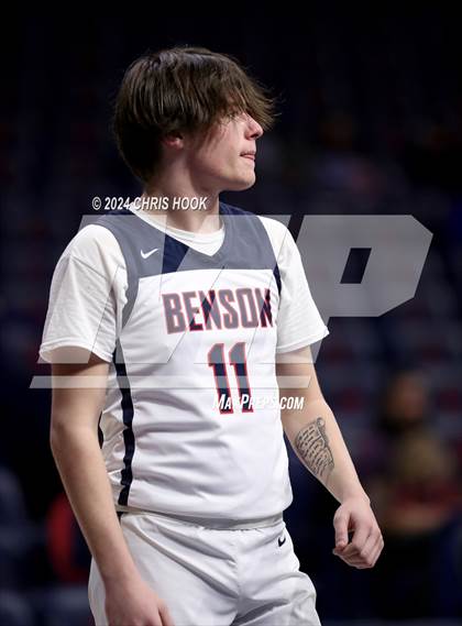 Thumbnail 3 in Desert Christian vs Benson (MLK Basketball Classic) photogallery.