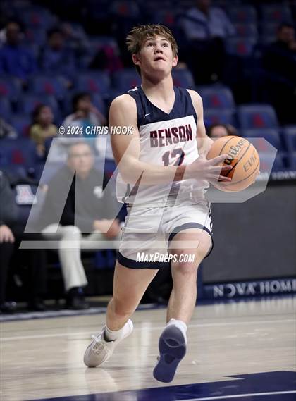 Thumbnail 1 in Desert Christian vs Benson (MLK Basketball Classic) photogallery.