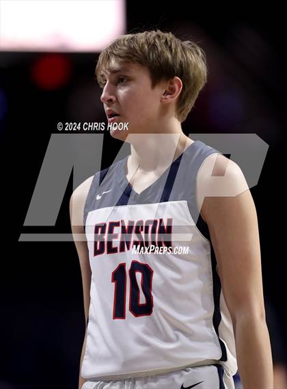 Thumbnail 2 in Desert Christian vs Benson (MLK Basketball Classic) photogallery.