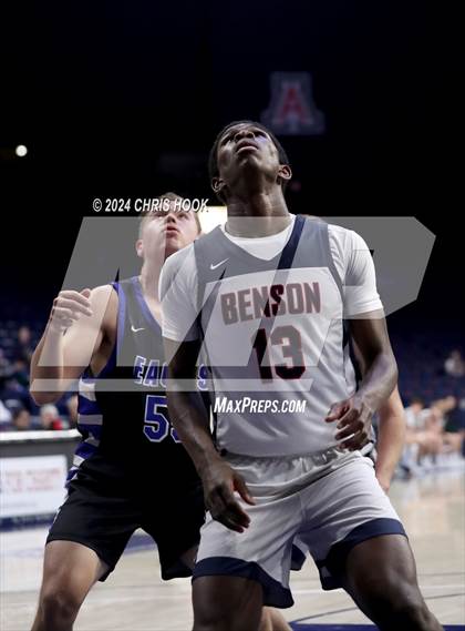 Thumbnail 3 in Desert Christian vs Benson (MLK Basketball Classic) photogallery.
