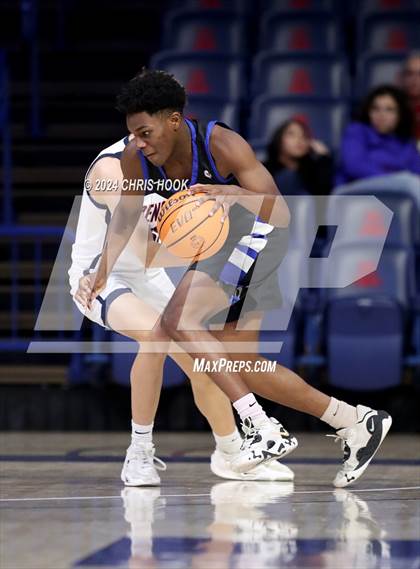 Thumbnail 3 in Desert Christian vs Benson (MLK Basketball Classic) photogallery.
