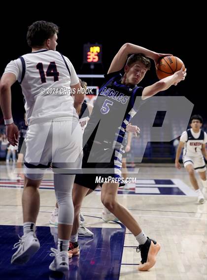 Thumbnail 3 in Desert Christian vs Benson (MLK Basketball Classic) photogallery.