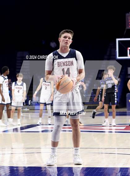 Thumbnail 2 in Desert Christian vs Benson (MLK Basketball Classic) photogallery.