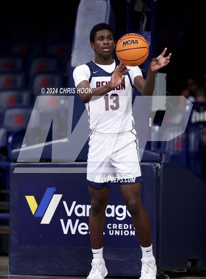 Thumbnail 3 in Desert Christian vs Benson (MLK Basketball Classic) photogallery.