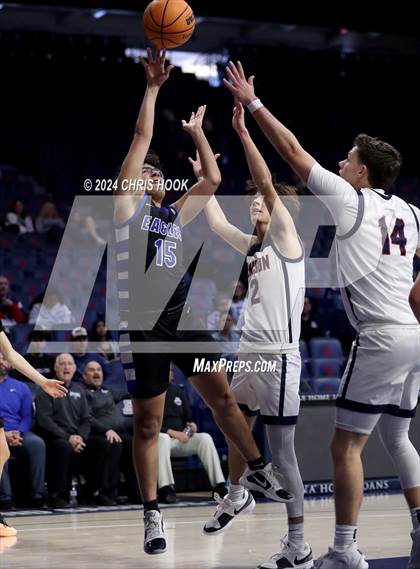 Thumbnail 3 in Desert Christian vs Benson (MLK Basketball Classic) photogallery.