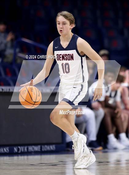 Thumbnail 2 in Desert Christian vs Benson (MLK Basketball Classic) photogallery.