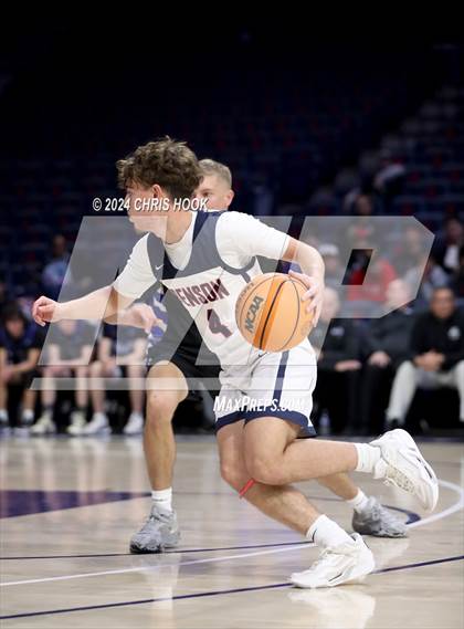 Thumbnail 3 in Desert Christian vs Benson (MLK Basketball Classic) photogallery.