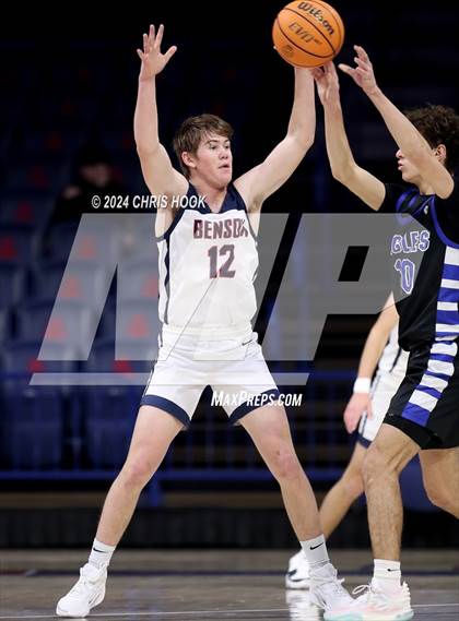 Thumbnail 3 in Desert Christian vs Benson (MLK Basketball Classic) photogallery.
