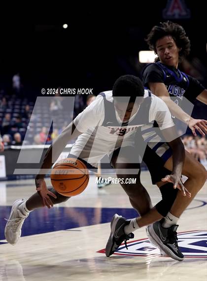 Thumbnail 1 in Desert Christian vs Benson (MLK Basketball Classic) photogallery.