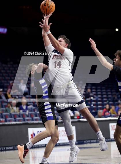 Thumbnail 2 in Desert Christian vs Benson (MLK Basketball Classic) photogallery.