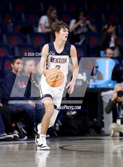Thumbnail 2 in Desert Christian vs Benson (MLK Basketball Classic) photogallery.