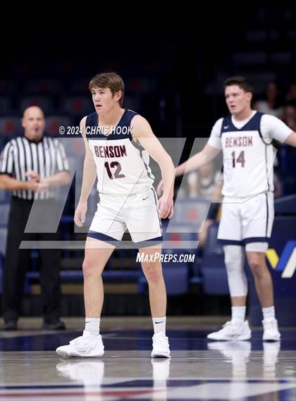 Thumbnail 2 in Desert Christian vs Benson (MLK Basketball Classic) photogallery.