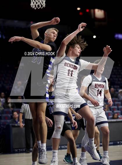 Thumbnail 1 in Desert Christian vs Benson (MLK Basketball Classic) photogallery.