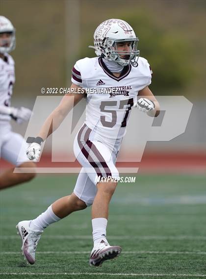 Thumbnail 3 in Industrial vs Llano (UIL 3A Division I Regional Semifinal) photogallery.