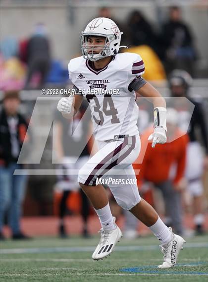 Thumbnail 1 in Industrial vs Llano (UIL 3A Division I Regional Semifinal) photogallery.