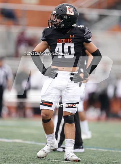 Thumbnail 3 in Industrial vs Llano (UIL 3A Division I Regional Semifinal) photogallery.
