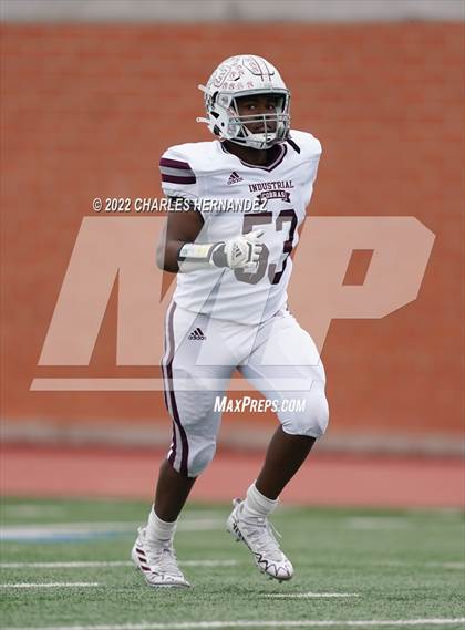 Thumbnail 1 in Industrial vs Llano (UIL 3A Division I Regional Semifinal) photogallery.