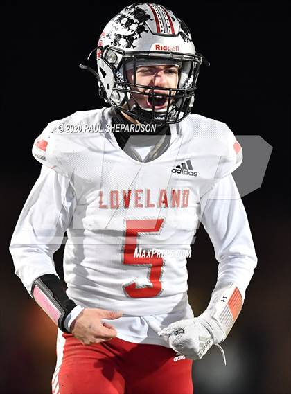 Thumbnail 2 in Loveland vs. Palmer Ridge (CHSAA 4A Final) photogallery.