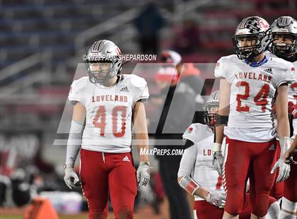 Thumbnail 3 in Loveland vs. Palmer Ridge (CHSAA 4A Final) photogallery.