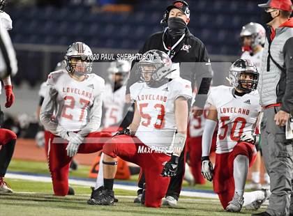 Thumbnail 2 in Loveland vs. Palmer Ridge (CHSAA 4A Final) photogallery.