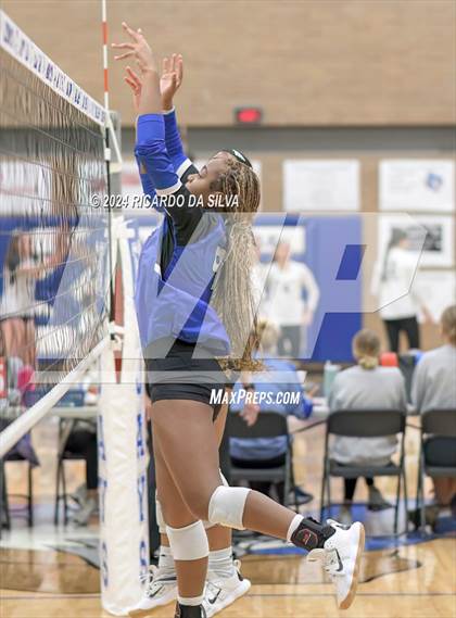 Thumbnail 2 in Dickinson vs Klein Oaks (Needville Tournament) photogallery.