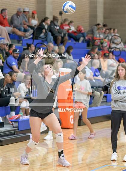Thumbnail 2 in Dickinson vs Klein Oaks (Needville Tournament) photogallery.