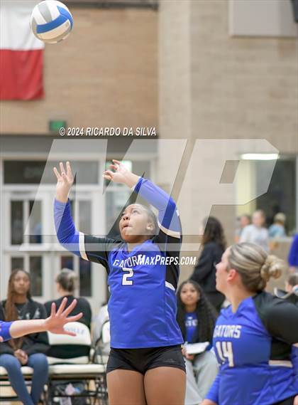 Thumbnail 2 in Dickinson vs Klein Oaks (Needville Tournament) photogallery.