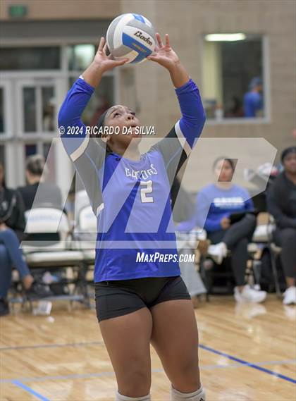 Thumbnail 3 in Dickinson vs Klein Oaks (Needville Tournament) photogallery.