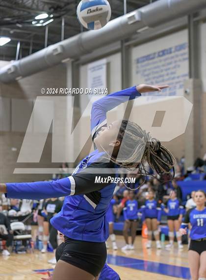 Thumbnail 2 in Dickinson vs Klein Oaks (Needville Tournament) photogallery.
