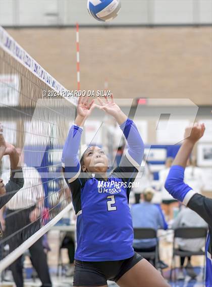 Thumbnail 3 in Dickinson vs Klein Oaks (Needville Tournament) photogallery.