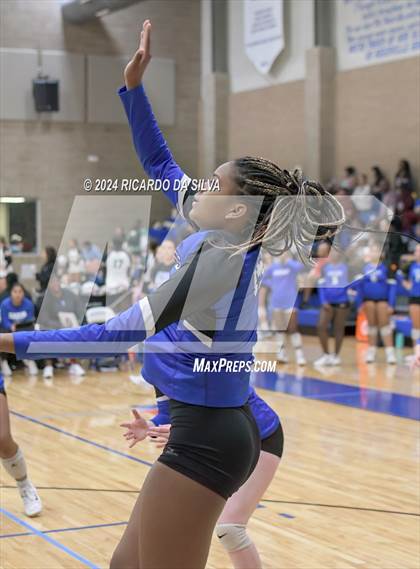 Thumbnail 3 in Dickinson vs Klein Oaks (Needville Tournament) photogallery.
