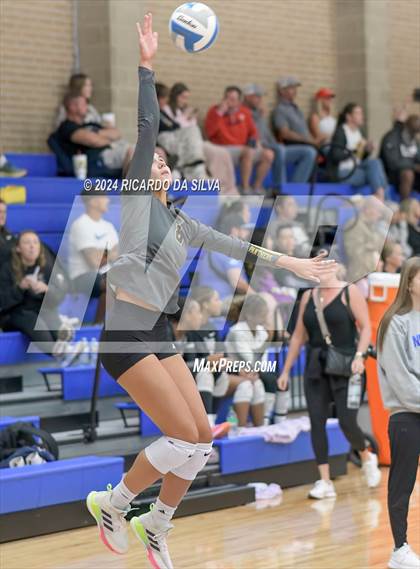 Thumbnail 2 in Dickinson vs Klein Oaks (Needville Tournament) photogallery.