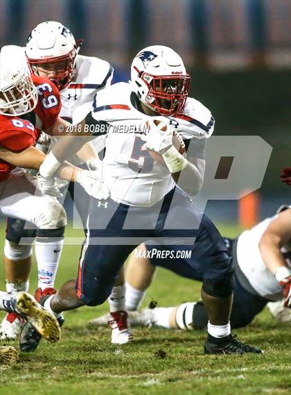 Thumbnail 1 in Buchanan vs. Liberty Bakersfield (CIF CS D1 Semifinal Playoff)  photogallery.