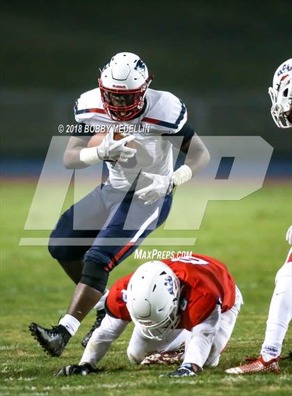 Thumbnail 1 in Buchanan vs. Liberty Bakersfield (CIF CS D1 Semifinal Playoff)  photogallery.