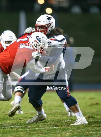 Thumbnail 3 in Buchanan vs. Liberty Bakersfield (CIF CS D1 Semifinal Playoff)  photogallery.