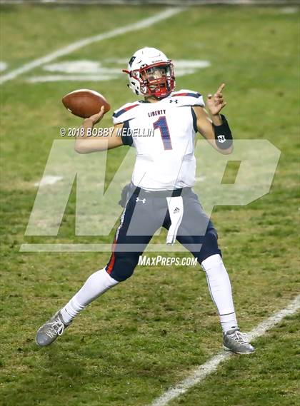 Thumbnail 1 in Buchanan vs. Liberty Bakersfield (CIF CS D1 Semifinal Playoff)  photogallery.