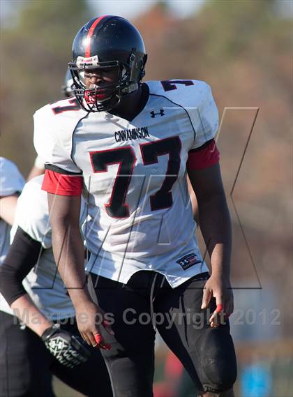Thumbnail 2 in Cinnaminson vs. Cedar Creek (NJSIAA South Group 2 Playoffs) photogallery.