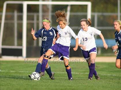 Thumbnail 3 in Clarkstown North vs. Burke Catholic (Pearl River Tourney) photogallery.