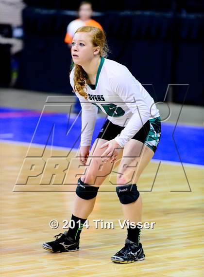 Thumbnail 1 in Akron vs. Byers(CHSAA 2A Playoff) photogallery.