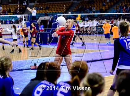 Thumbnail 2 in Akron vs. Byers(CHSAA 2A Playoff) photogallery.