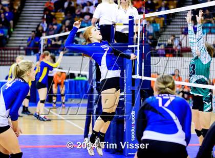 Thumbnail 1 in Akron vs. Byers(CHSAA 2A Playoff) photogallery.