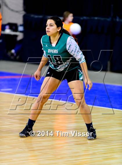 Thumbnail 2 in Akron vs. Byers(CHSAA 2A Playoff) photogallery.