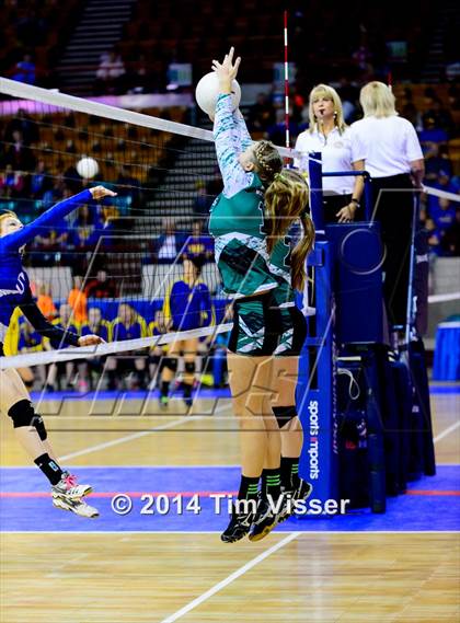 Thumbnail 3 in Akron vs. Byers(CHSAA 2A Playoff) photogallery.